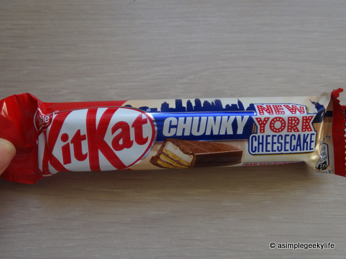 Ongekend Kit Kat Chunky – New York Cheesecake Flavour – A Simple Geeky Life SS-29